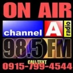 logo Channel A Radio 98.5 FM